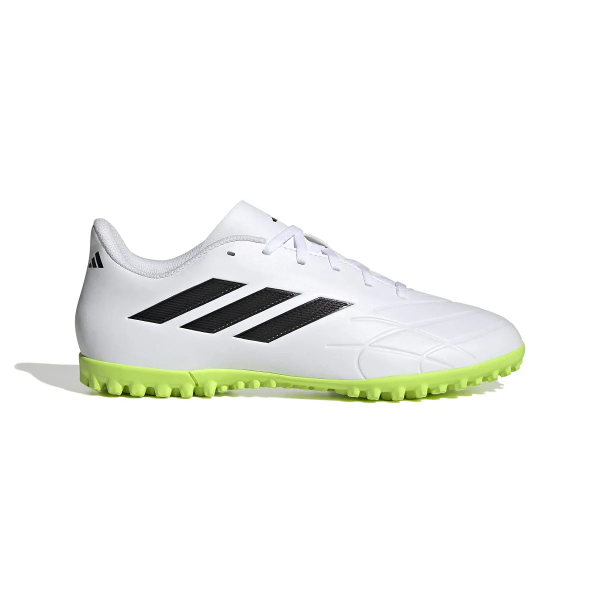 Scarpe da calcetto bianche da uomo con logo laterale adidas Copa Pure.4 TF