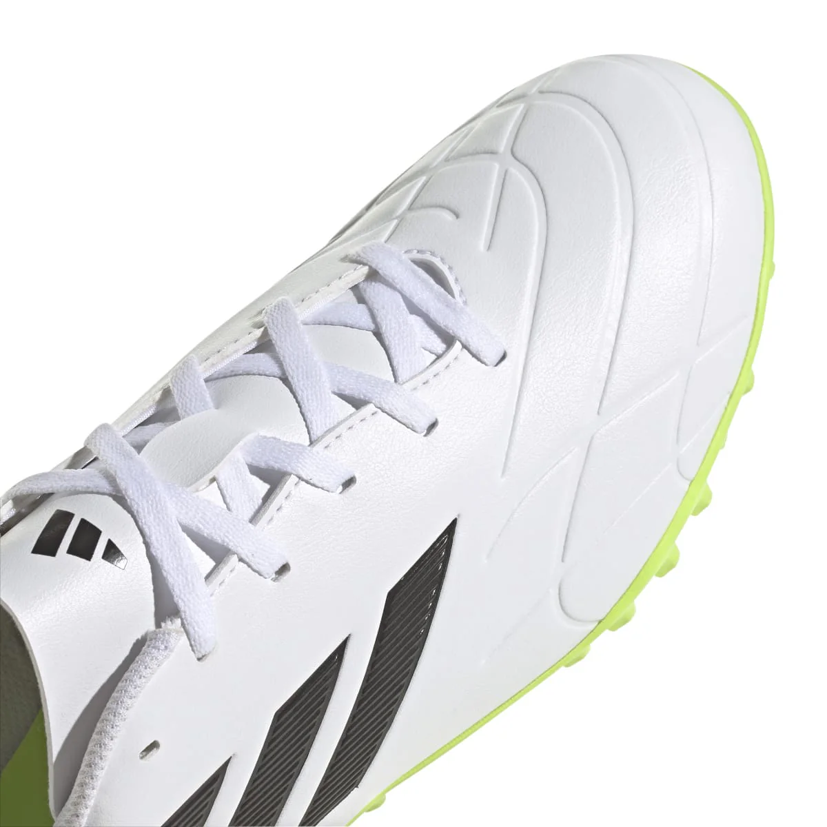Scarpe da calcetto bianche da uomo con logo laterale adidas Copa Pure.4 TF - Image 8