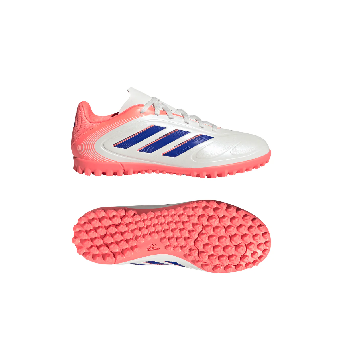 Scarpe da Calcetto da Ragazzo bianche adidas Copa Pure III Club TF - Image 11