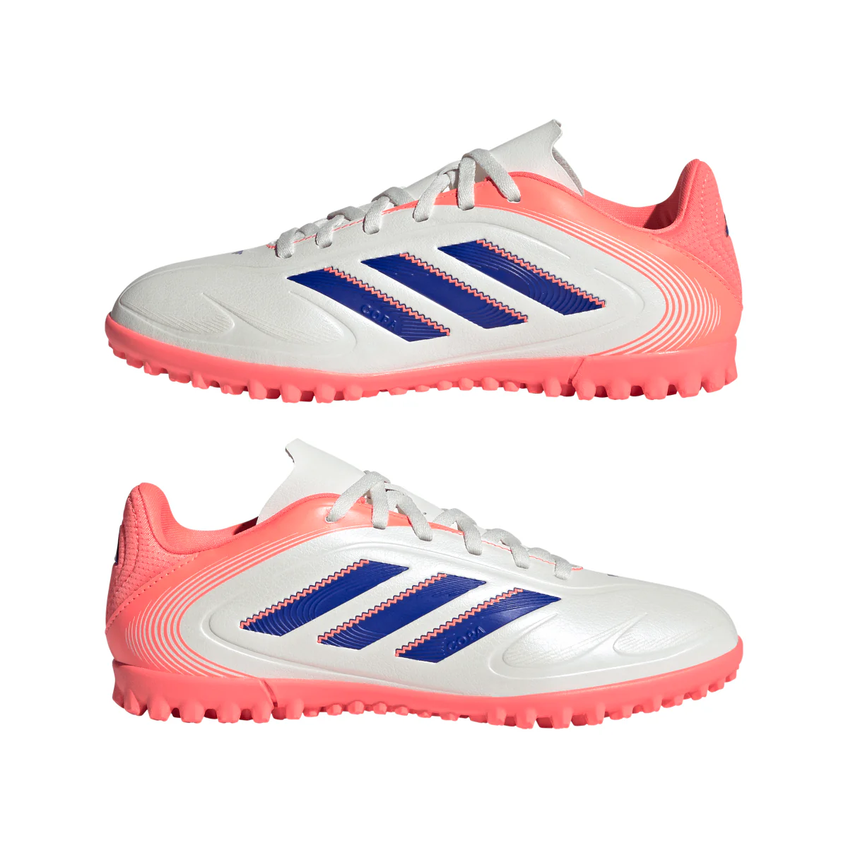 Scarpe da Calcetto da Ragazzo bianche adidas Copa Pure III Club TF - Image 9