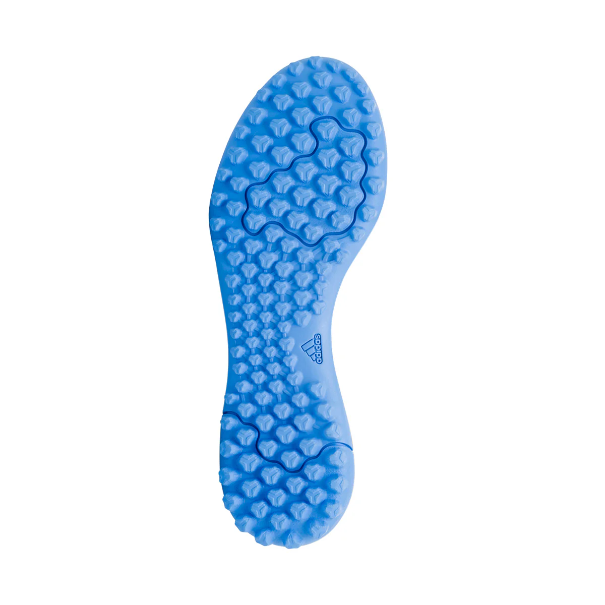 Scarpe da calcetto da ragazzo blu e oro adidas Crazyfast Club TF J Messi - Image 5