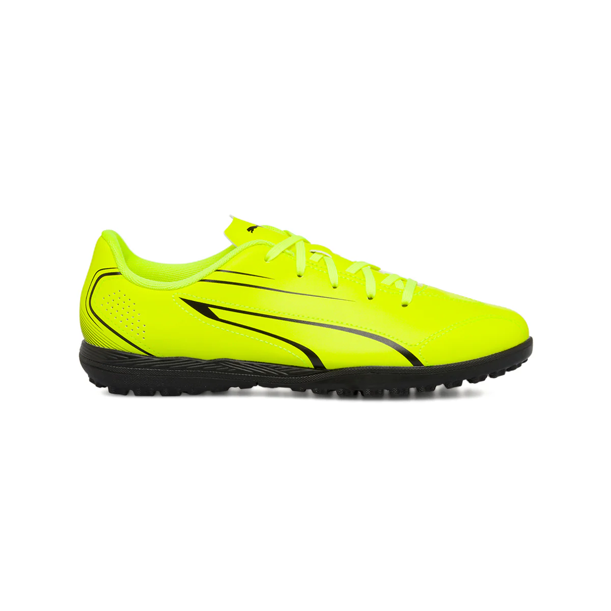 Scarpe da calcetto gialle da ragazzo Puma Vitoria TT Jr