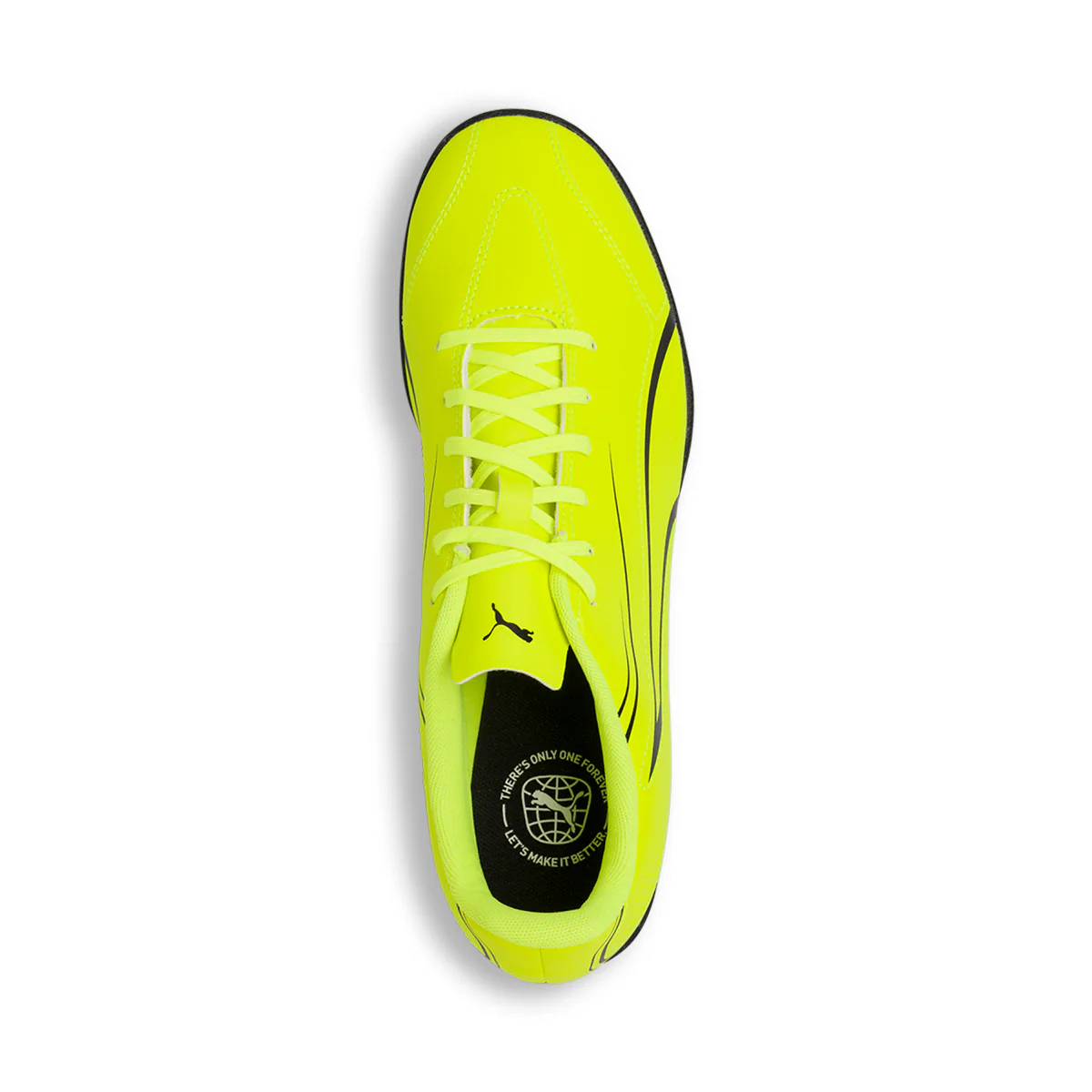 Scarpe da calcetto gialle da uomo con dettagli neri Puma Vitoria TT - Image 8