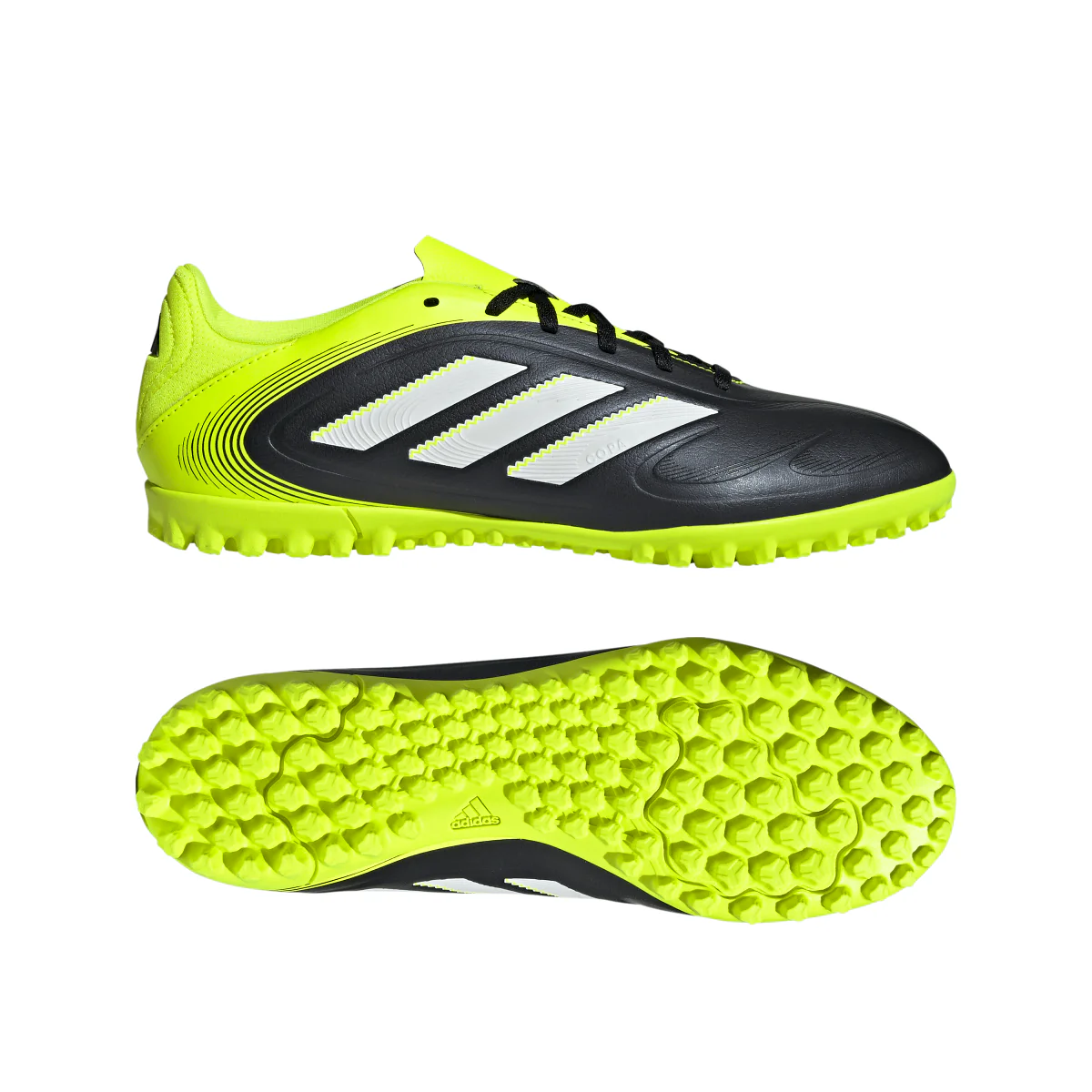 Scarpe da Calcetto nere e giallo da Uomo adidas Copa Pure III CLUB TF - Image 12