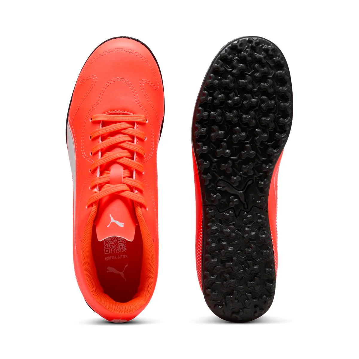 Scarpe da Calcetto Puma Vitoria II TT arancioni da Ragazzo - Image 4