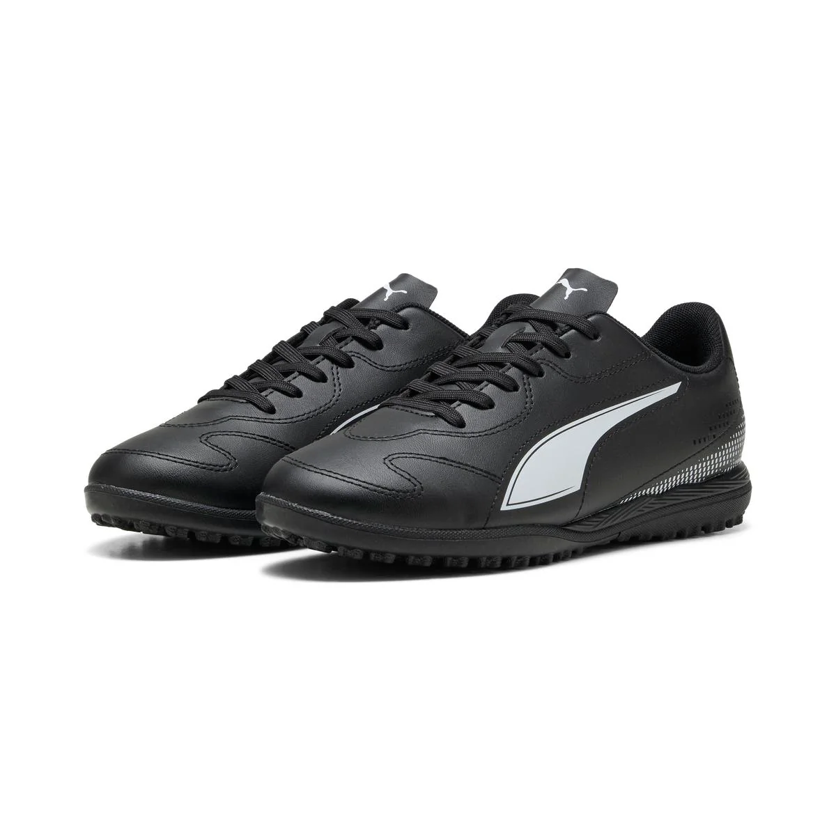 Scarpe da calcetto Ragazzo Puma nere con inserti bianchi Vitoria II TT