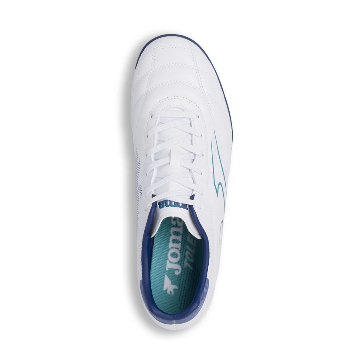 Scarpe da Calcetto Uomo bianche e blu TF per Erba Sintetica Joma - Image 6