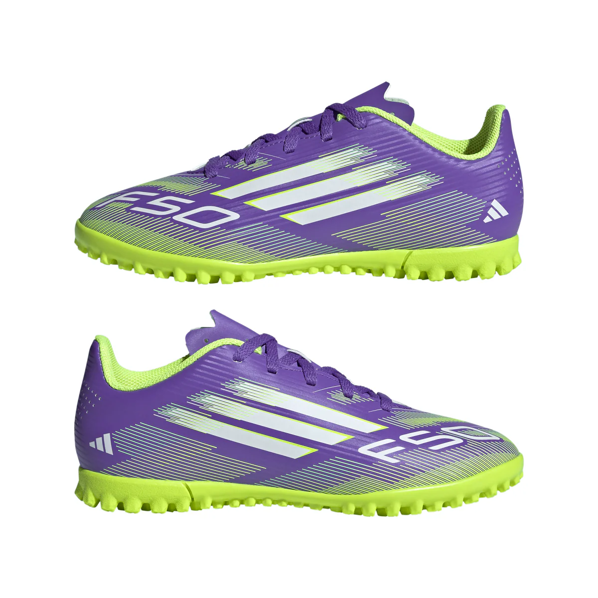 Scarpe da Calcetto viola da Bambino adidas F50 Club TF J - Image 4