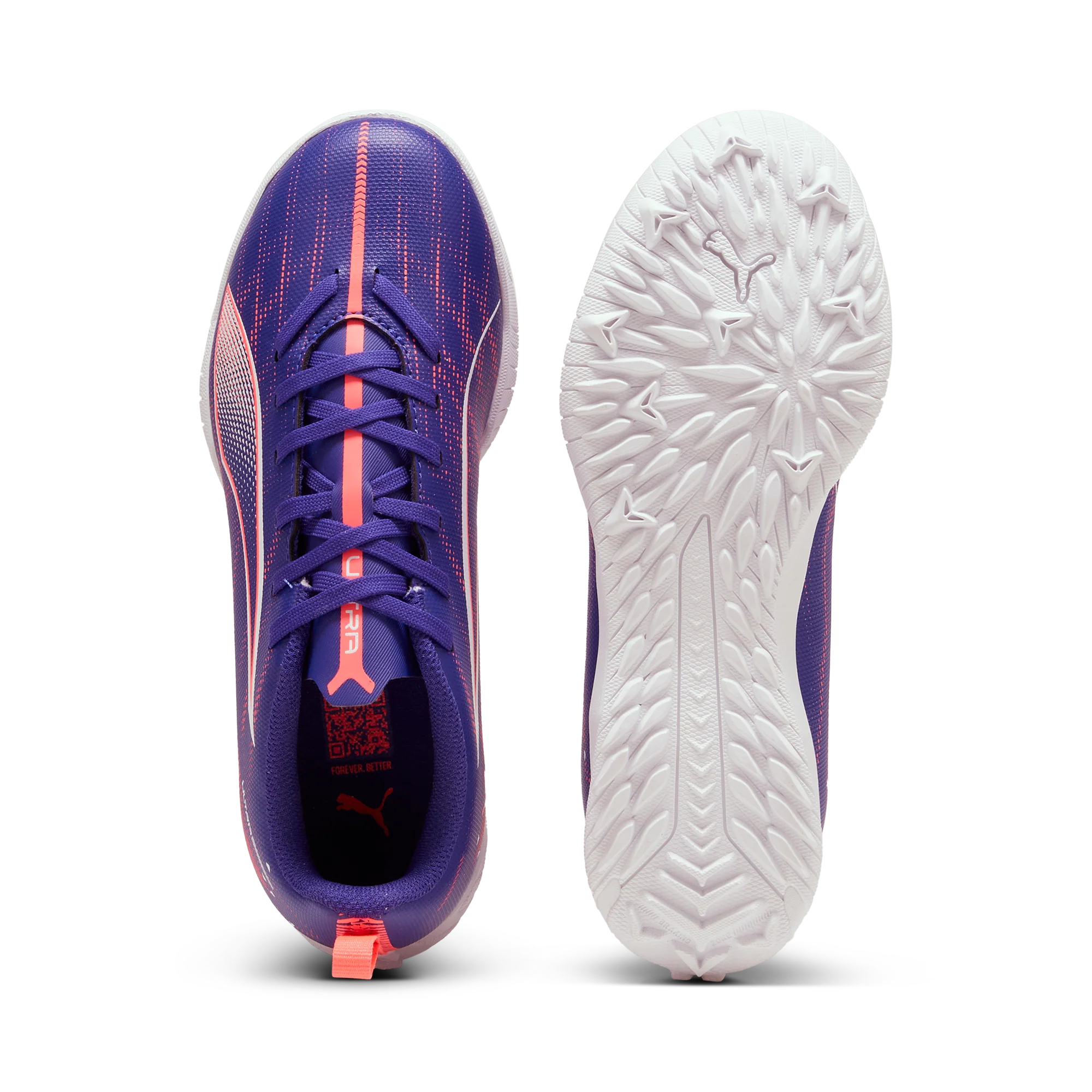 Scarpe da calcetto viola da ragazzo per terreni sintetici Puma ULTRA 5 PLAY - Image 6