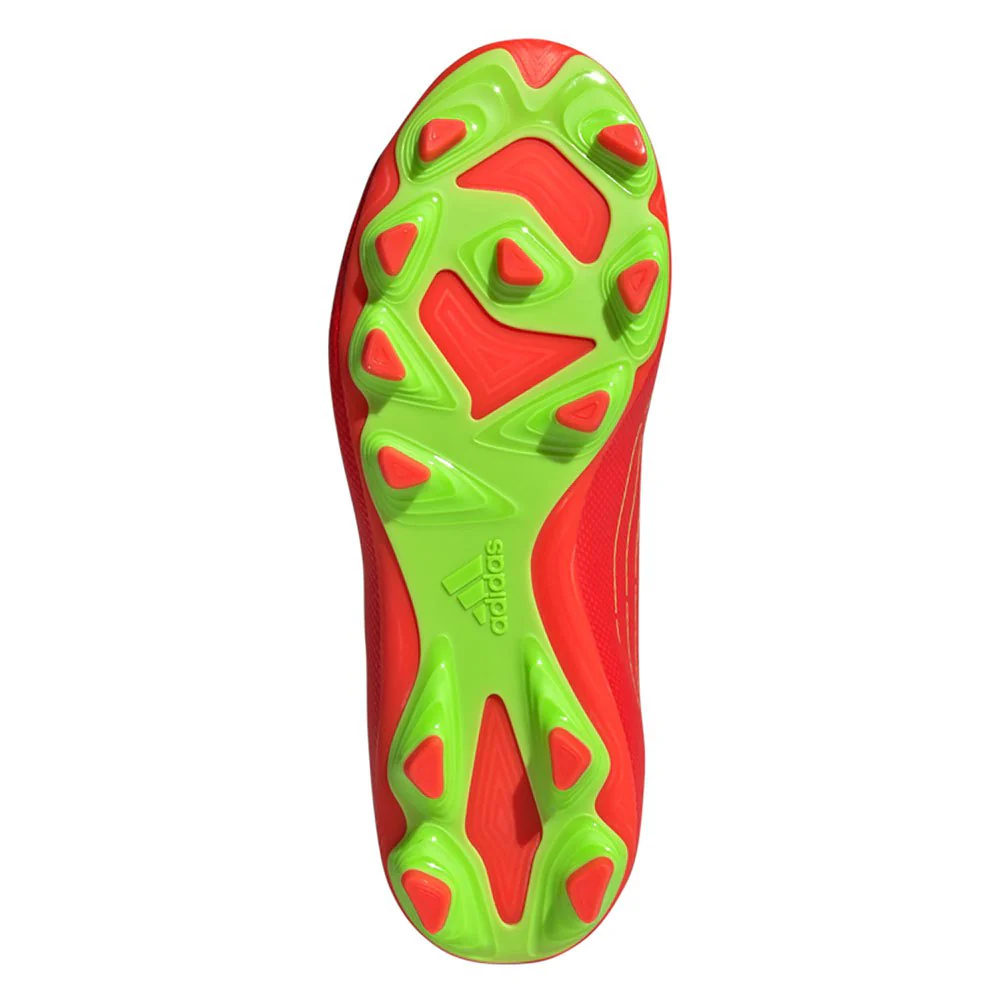 Scarpe da calcio arancioni da ragazzo adidas Predator Edge 4 FxG J - Image 6