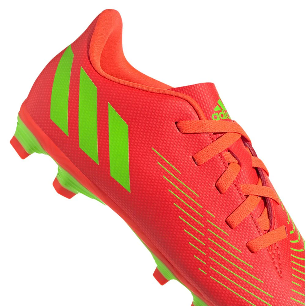 Scarpe da calcio arancioni da ragazzo adidas Predator Edge 4 FxG J - Image 7