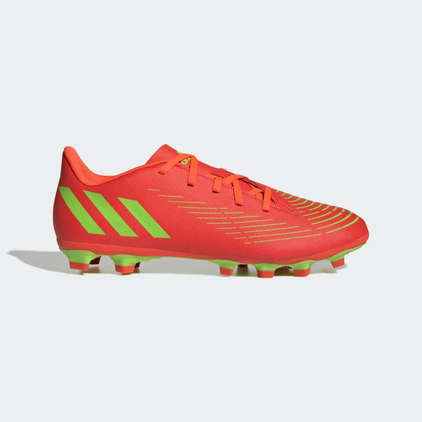 Scarpe da calcio arancioni da uomo adidas Predator Edge 4 FxG