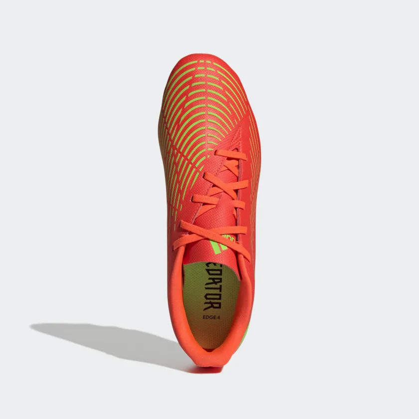 Scarpe da calcio arancioni da uomo adidas Predator Edge 4 FxG - Image 8