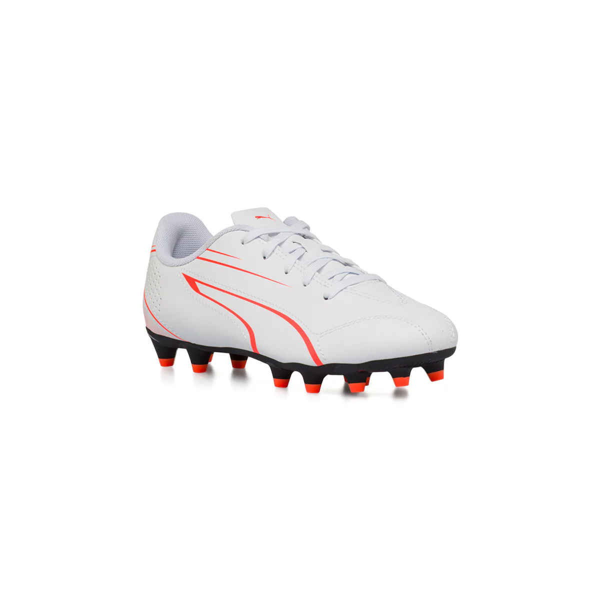 Scarpe da Calcio Bianche da bambino Puma Vitoria FG/AG - Image 2