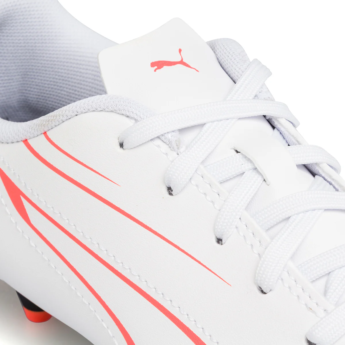Scarpe da Calcio Bianche da bambino Puma Vitoria FG/AG - Image 4