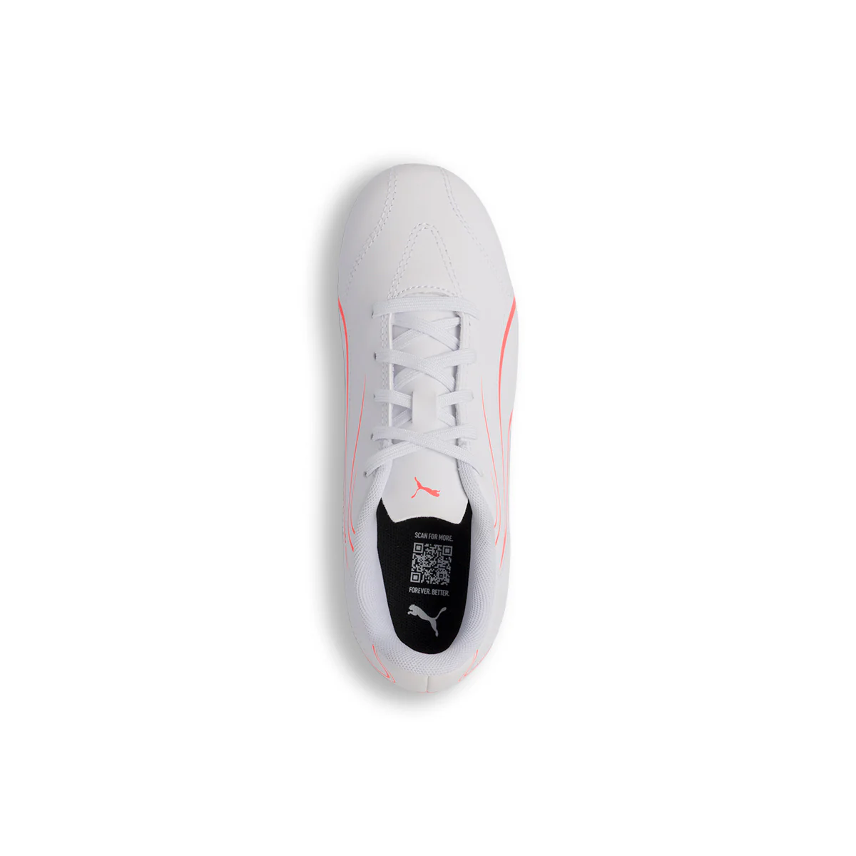 Scarpe da Calcio Bianche da bambino Puma Vitoria FG/AG - Image 5