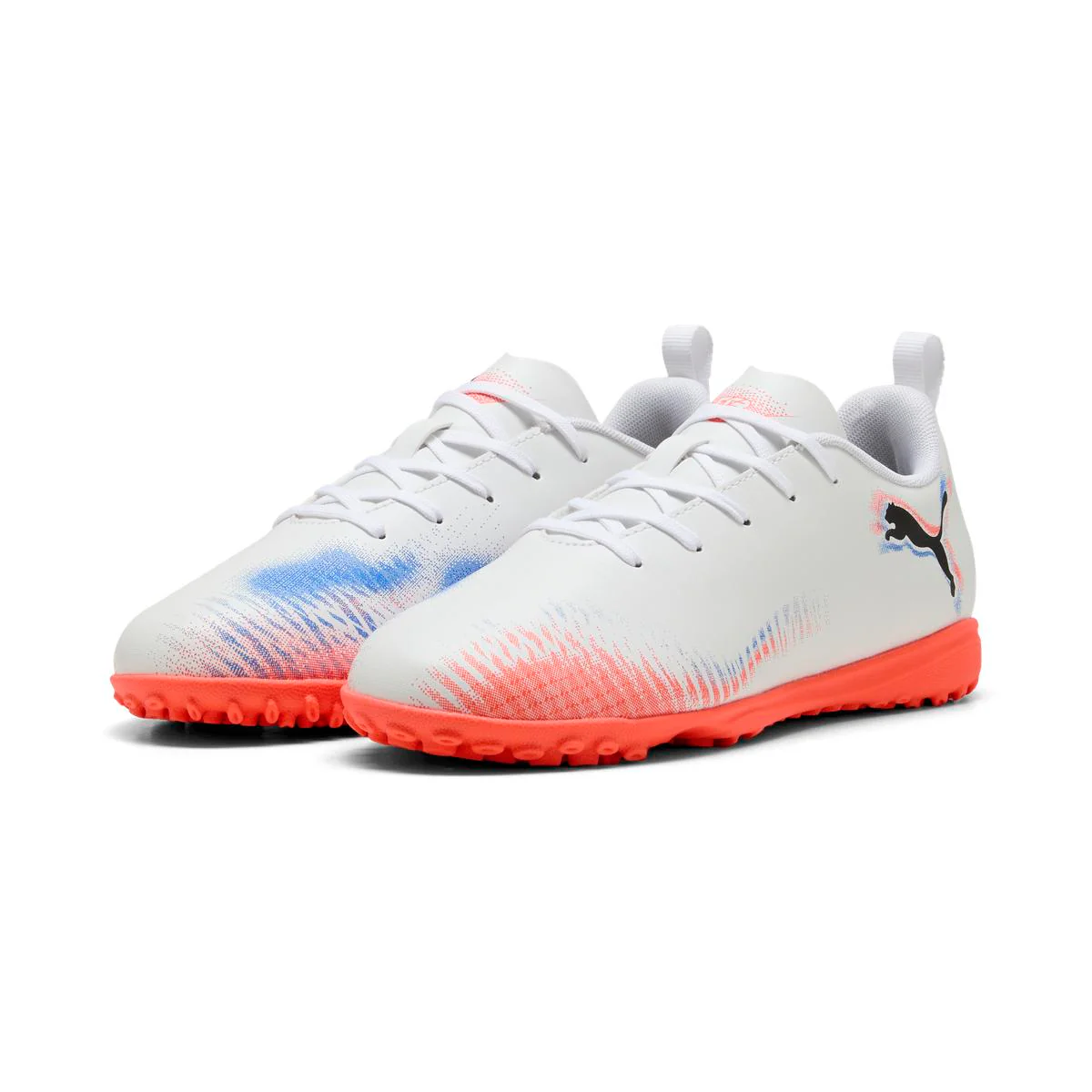 Scarpe da Calcio bianche da Ragazzo Puma FUTURE 8 PLAY TT Jr