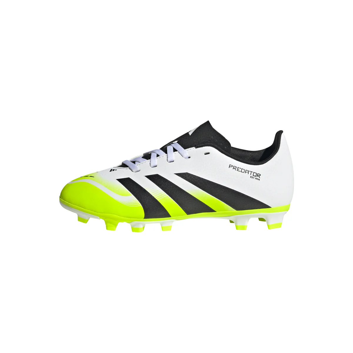 Scarpe da Calcio bianco e giallo Ragazzo adidas Predator Club FG/MG - Image 12