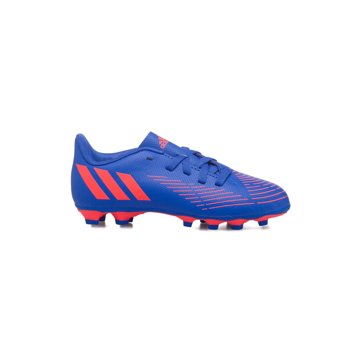 Scarpe da calcio blu da bambino adidas Predator Edge 4 FxG