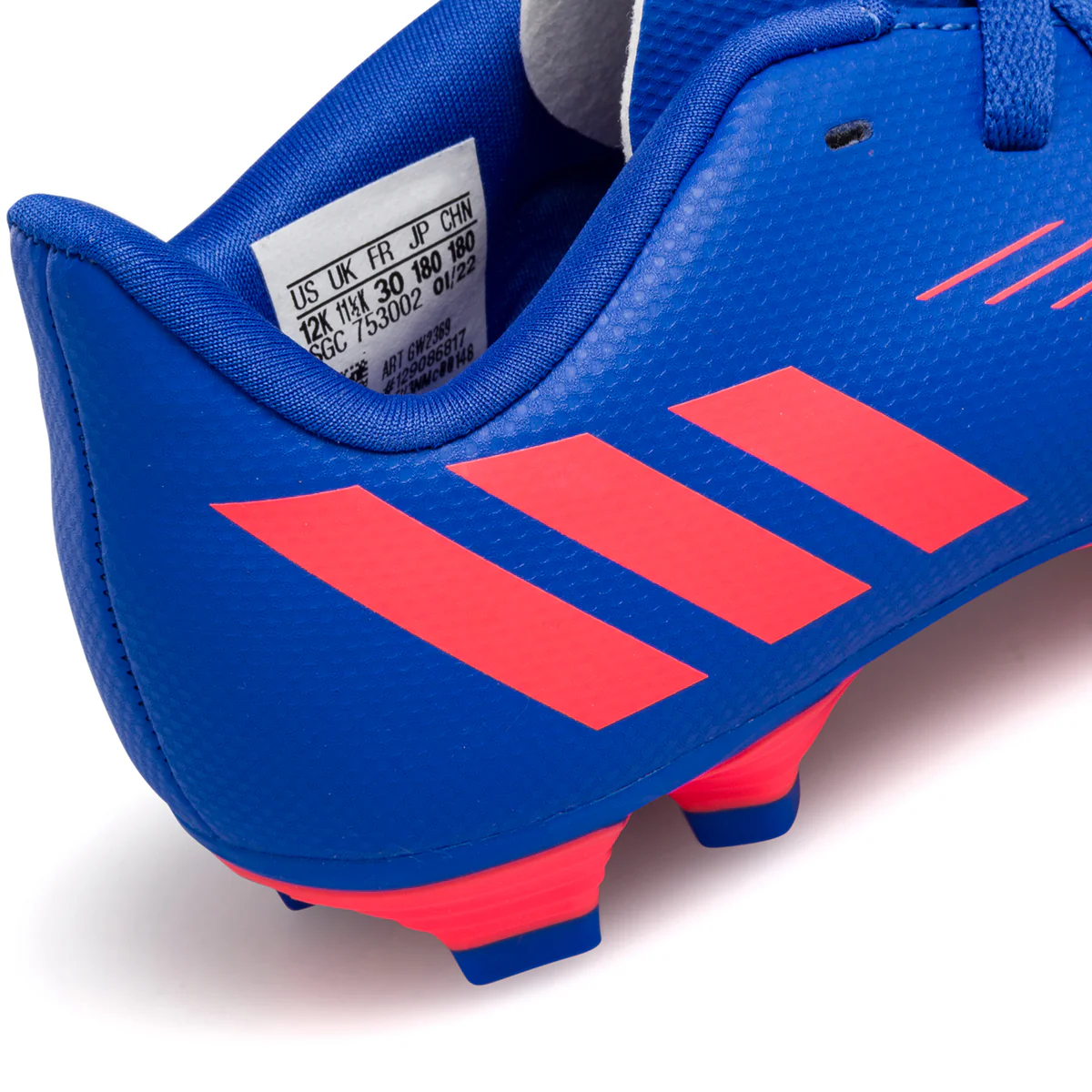 Scarpe da calcio blu da bambino adidas Predator Edge 4 FxG - Image 7