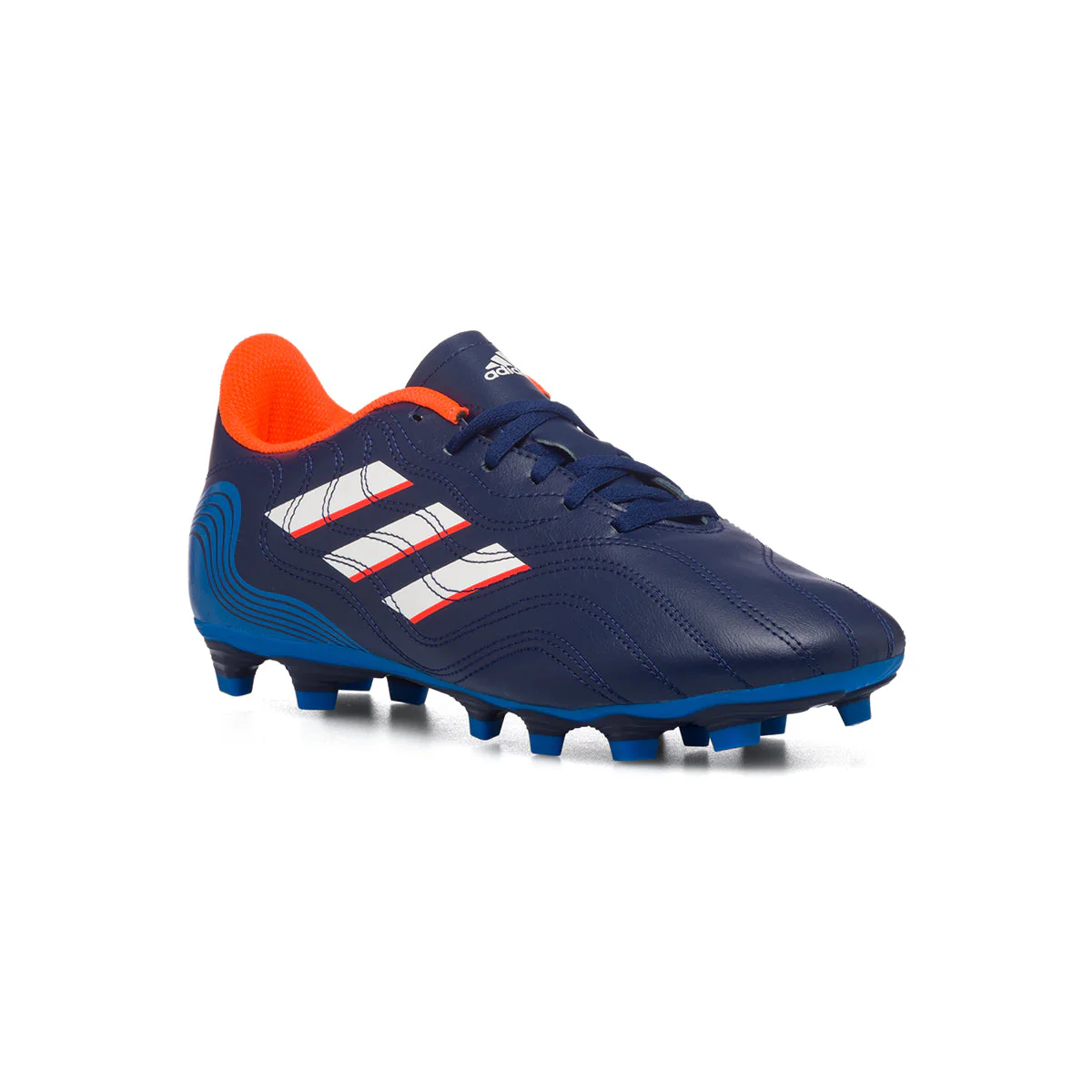 Scarpe da calcio blu da uomo adidas Copa Sense 4 FxG - Image 2