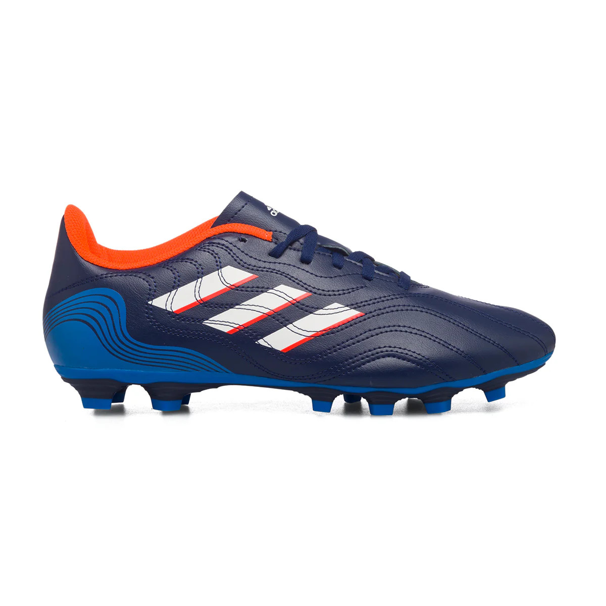 Scarpe da calcio blu da uomo adidas Copa Sense 4 FxG - Image 7