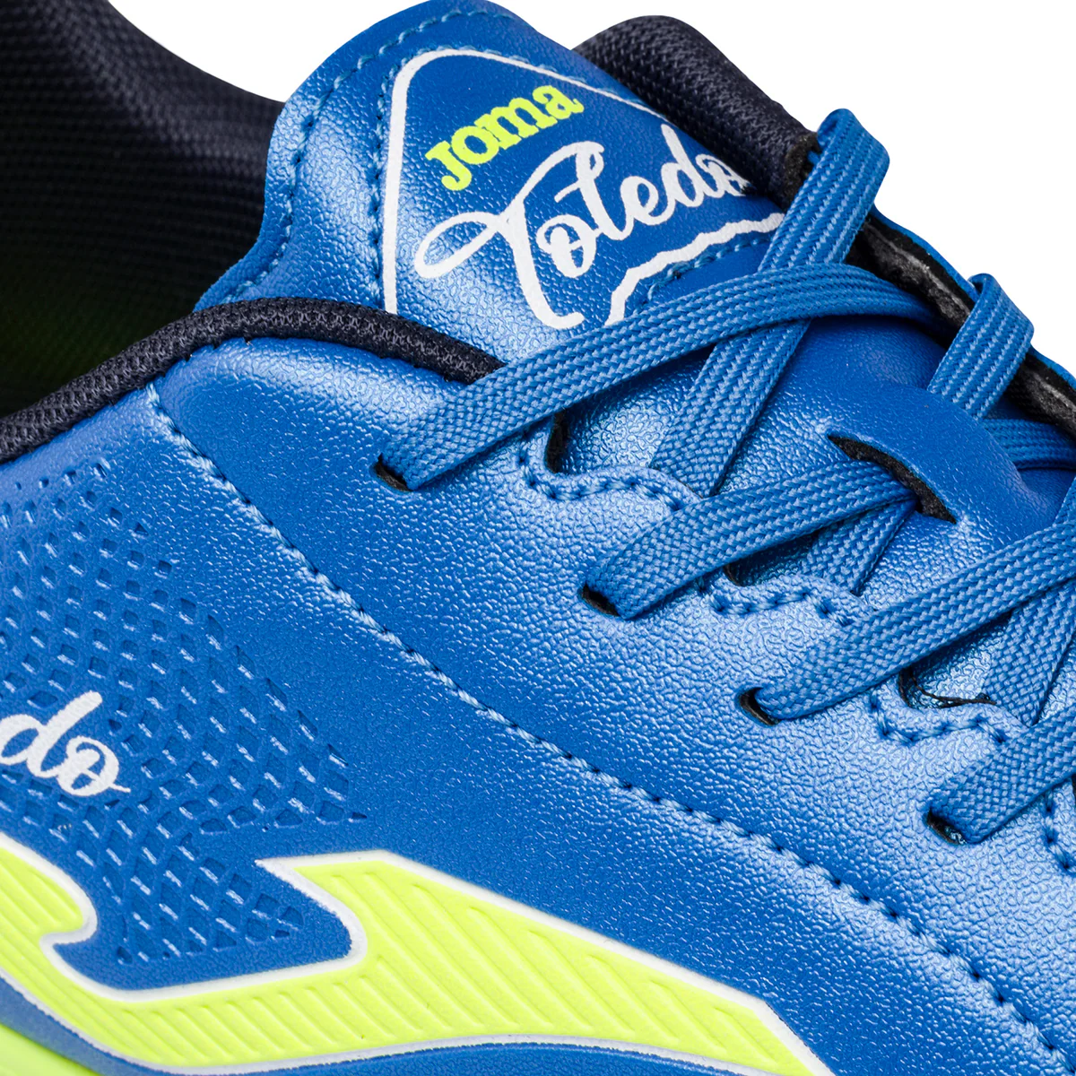 Scarpe da calcio blu e gialle da ragazzo Joma Toledo Jr - Image 6