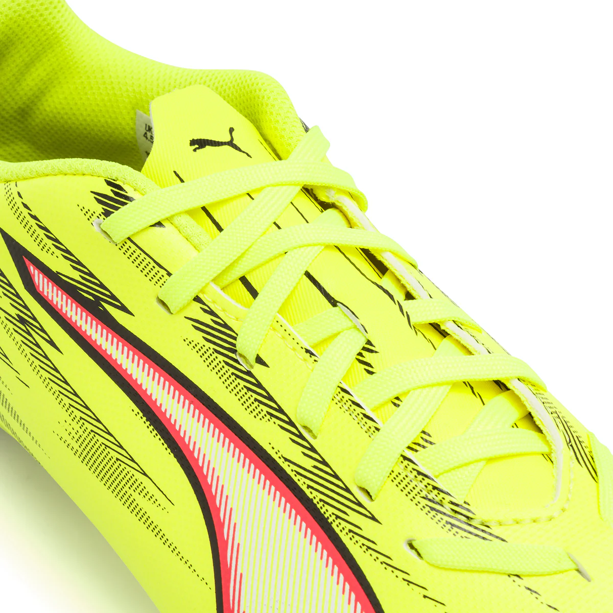 Scarpe da calcio da Ragazzo giallo fluo Puma ULTRA 6 PLAY FG/AG - Image 5