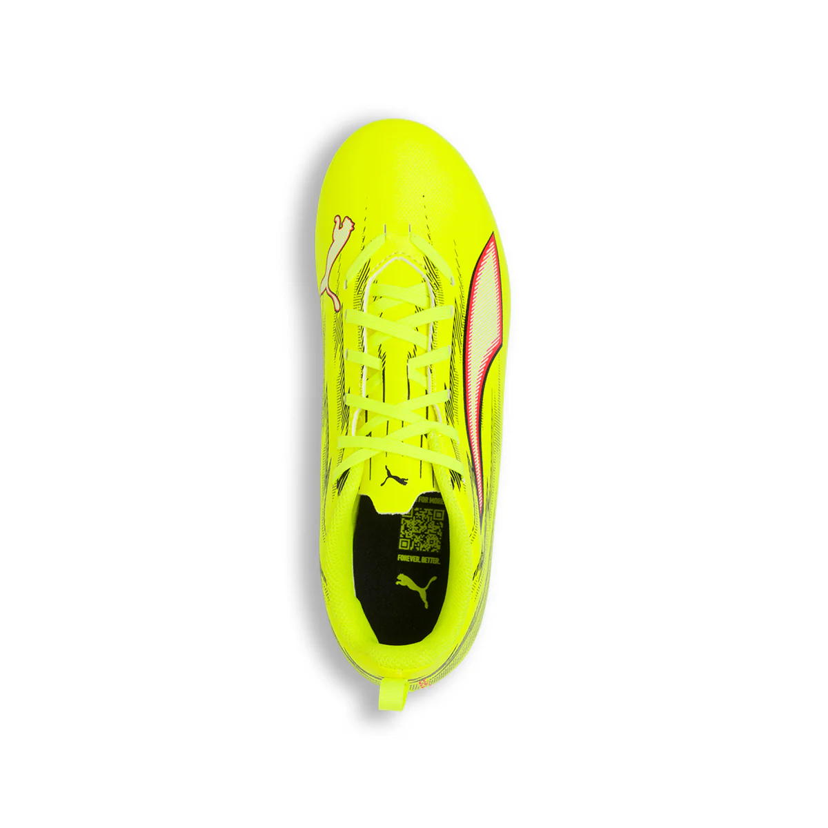 Scarpe da calcio da Ragazzo giallo fluo Puma ULTRA 6 PLAY FG/AG - Image 6