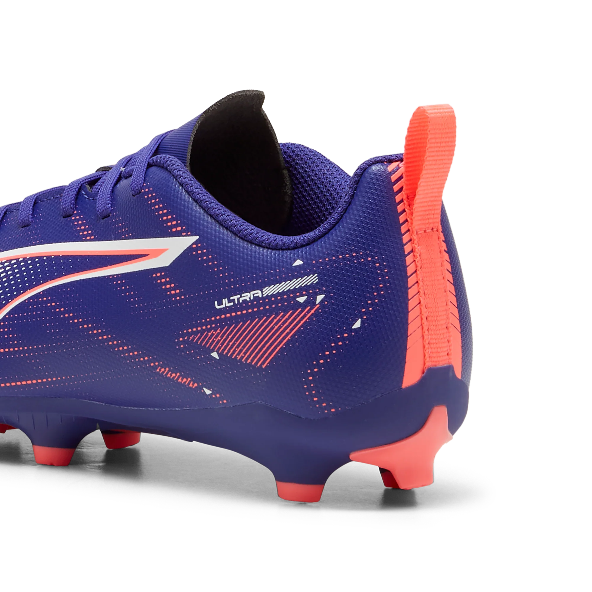 Scarpe da calcio da ragazzo viola Puma Ultra 5 - Image 3