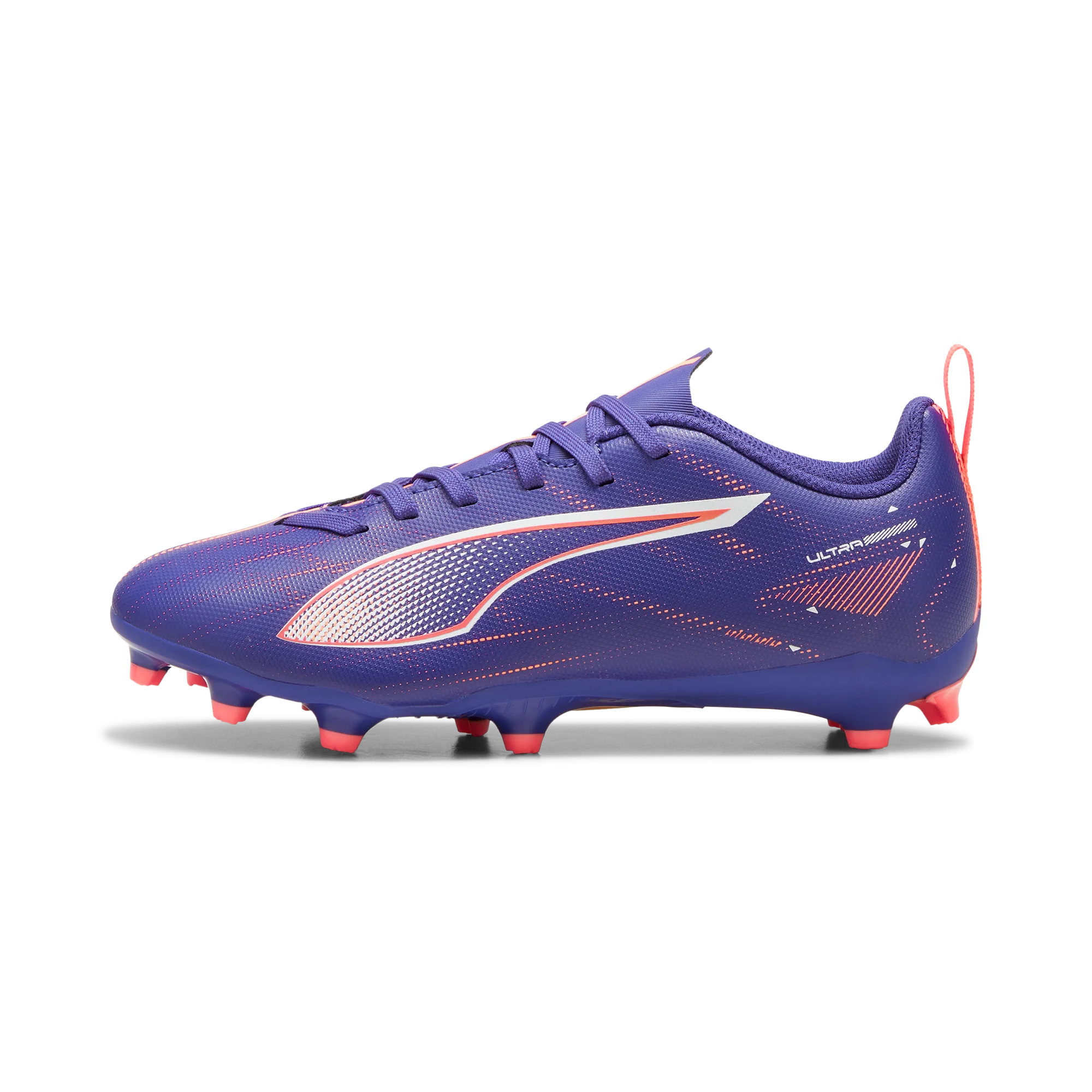 Scarpe da calcio da ragazzo viola Puma Ultra 5 - Image 4