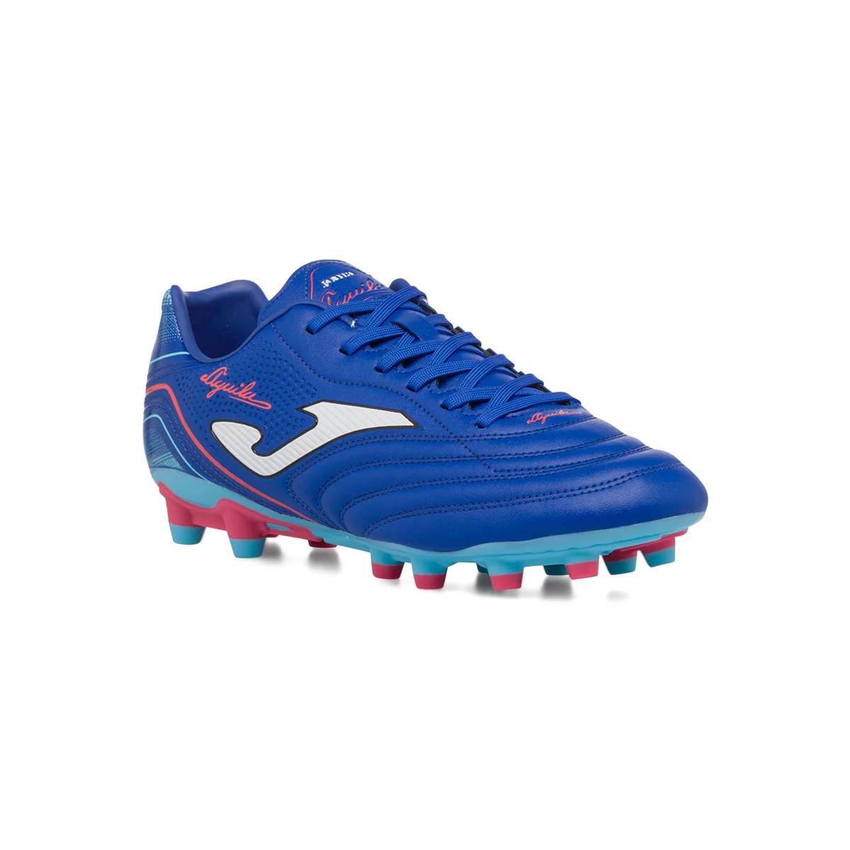 Scarpe da calcio da Uomo blu e azzurre con logo Joma - Image 2