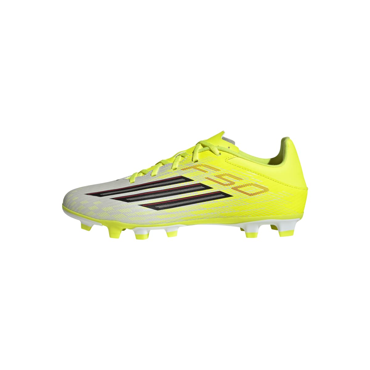 Scarpe da calcio da Uomo gialle e bianche con tacchetti FG adidas F50 - Image 12