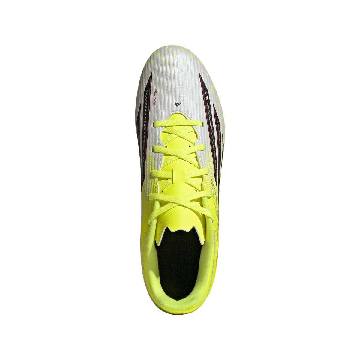 Scarpe da calcio da Uomo gialle e bianche con tacchetti FG adidas F50 - Image 2