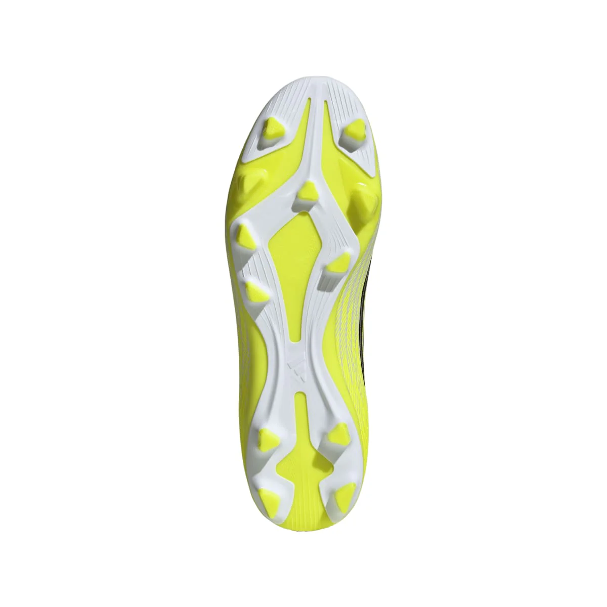 Scarpe da calcio da Uomo gialle e bianche con tacchetti FG adidas F50 - Image 3