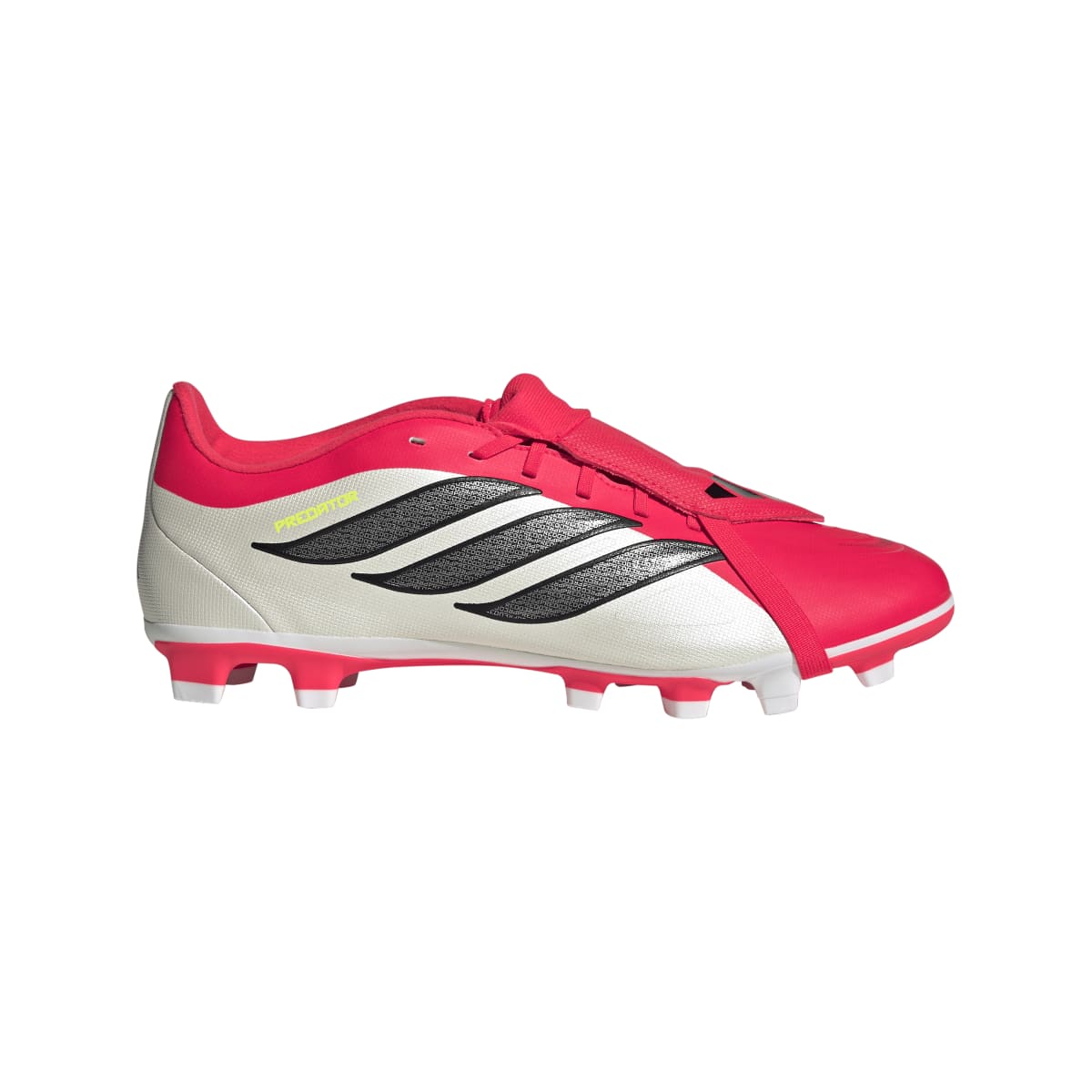 Scarpe da calcio da Uomo rosse e bianche adidas Predator Club FT FG/MG