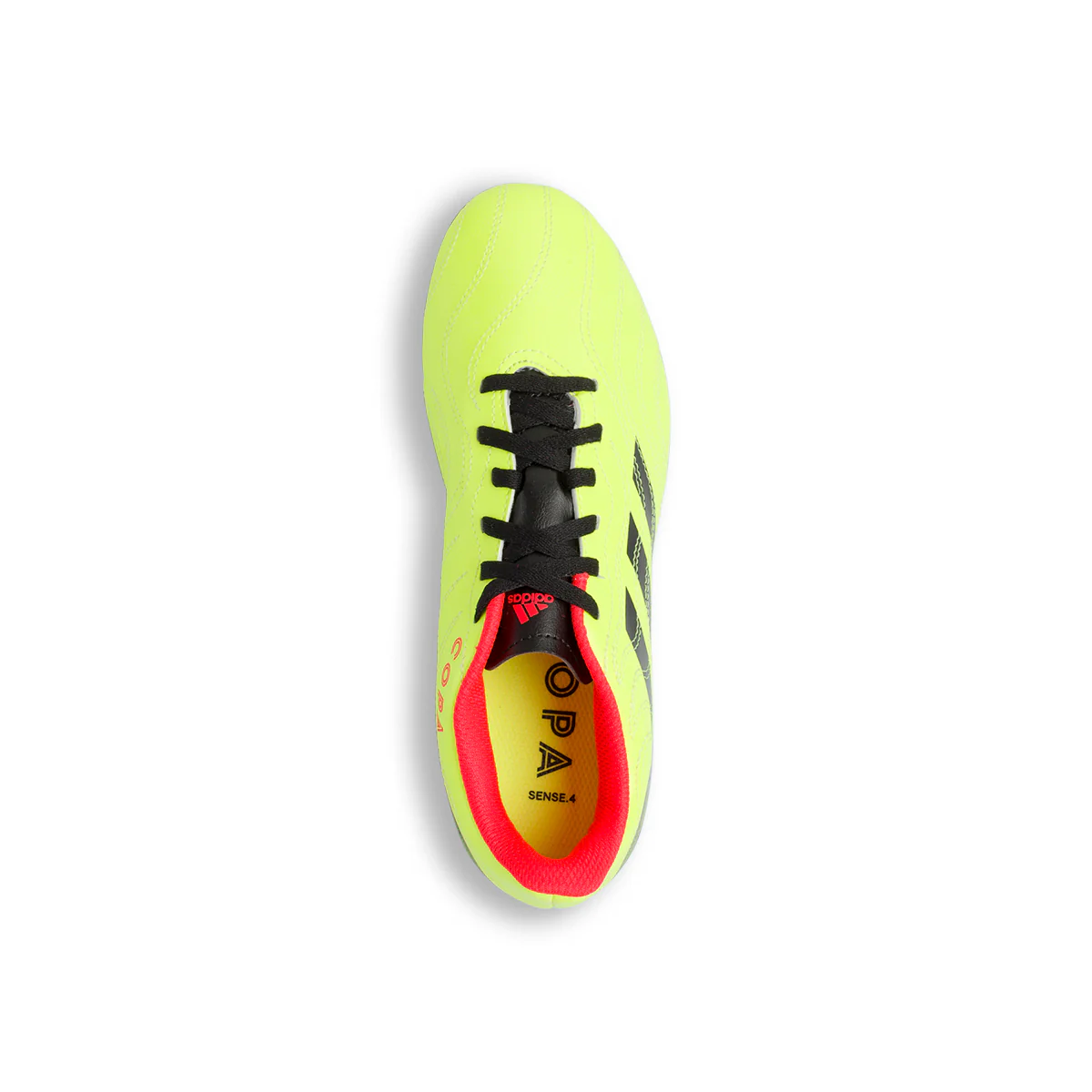 Scarpe da calcio gialle da ragazzo adidas Copa Sense.4 FxG J - Image 13