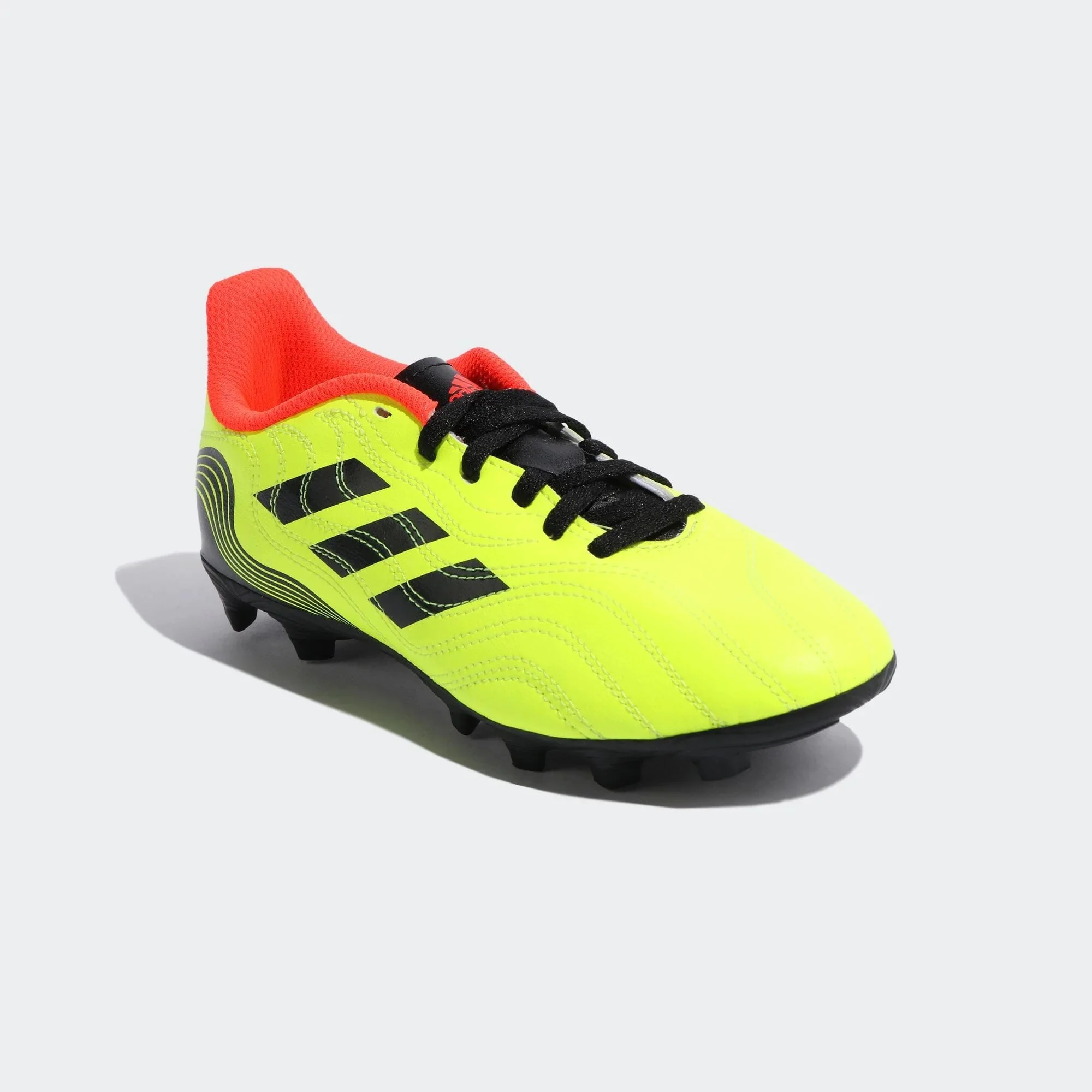 Scarpe da calcio gialle da ragazzo adidas Copa Sense.4 FxG J - Image 2
