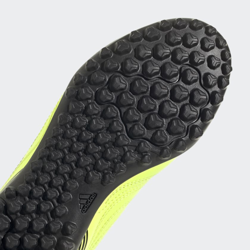 Scarpe da calcio gialle da ragazzo per terreni sintetici adidas Copa Sense.4 Tf J - Image 6
