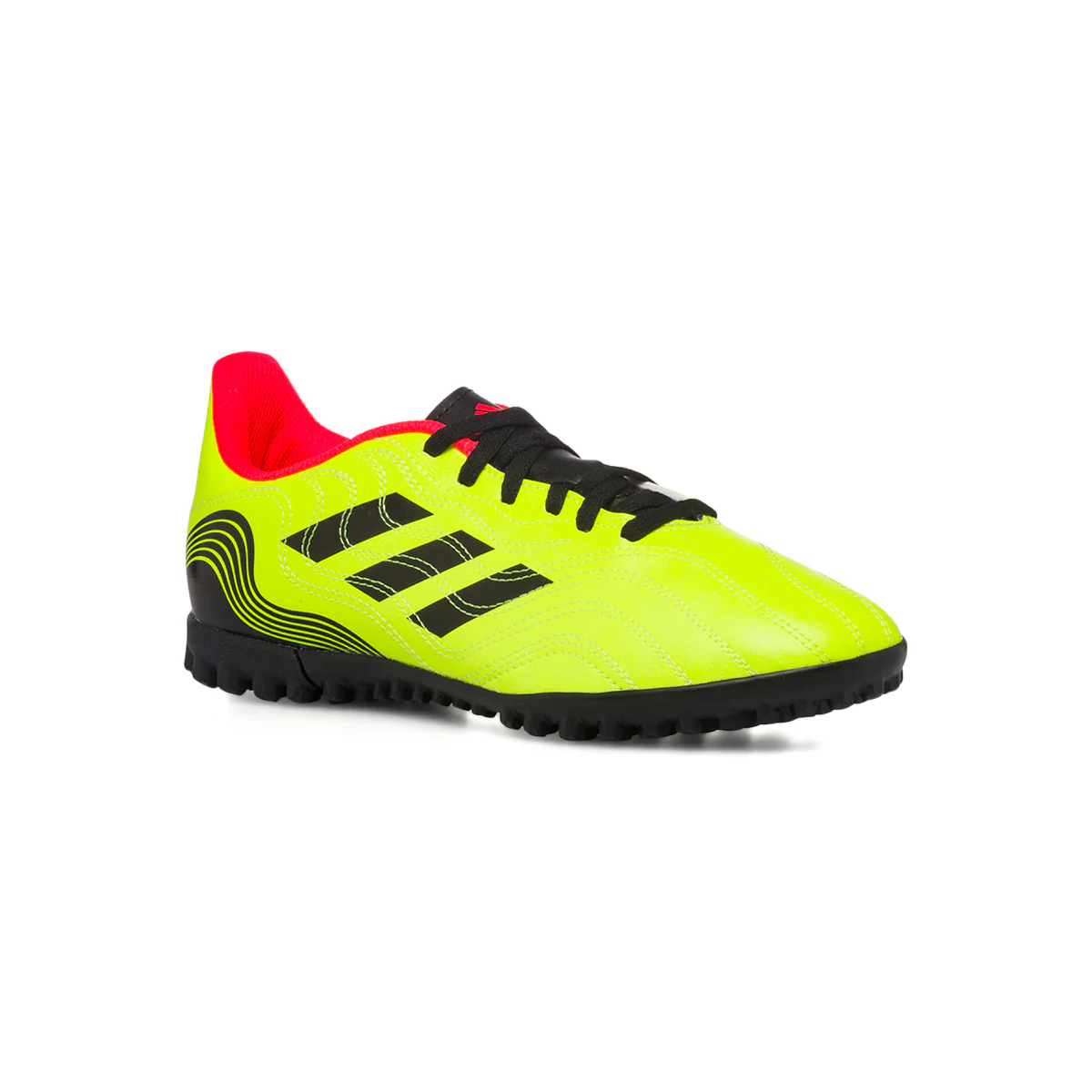 Scarpe da calcio gialle da ragazzo per terreni sintetici adidas Copa Sense.4 Tf J - Image 8