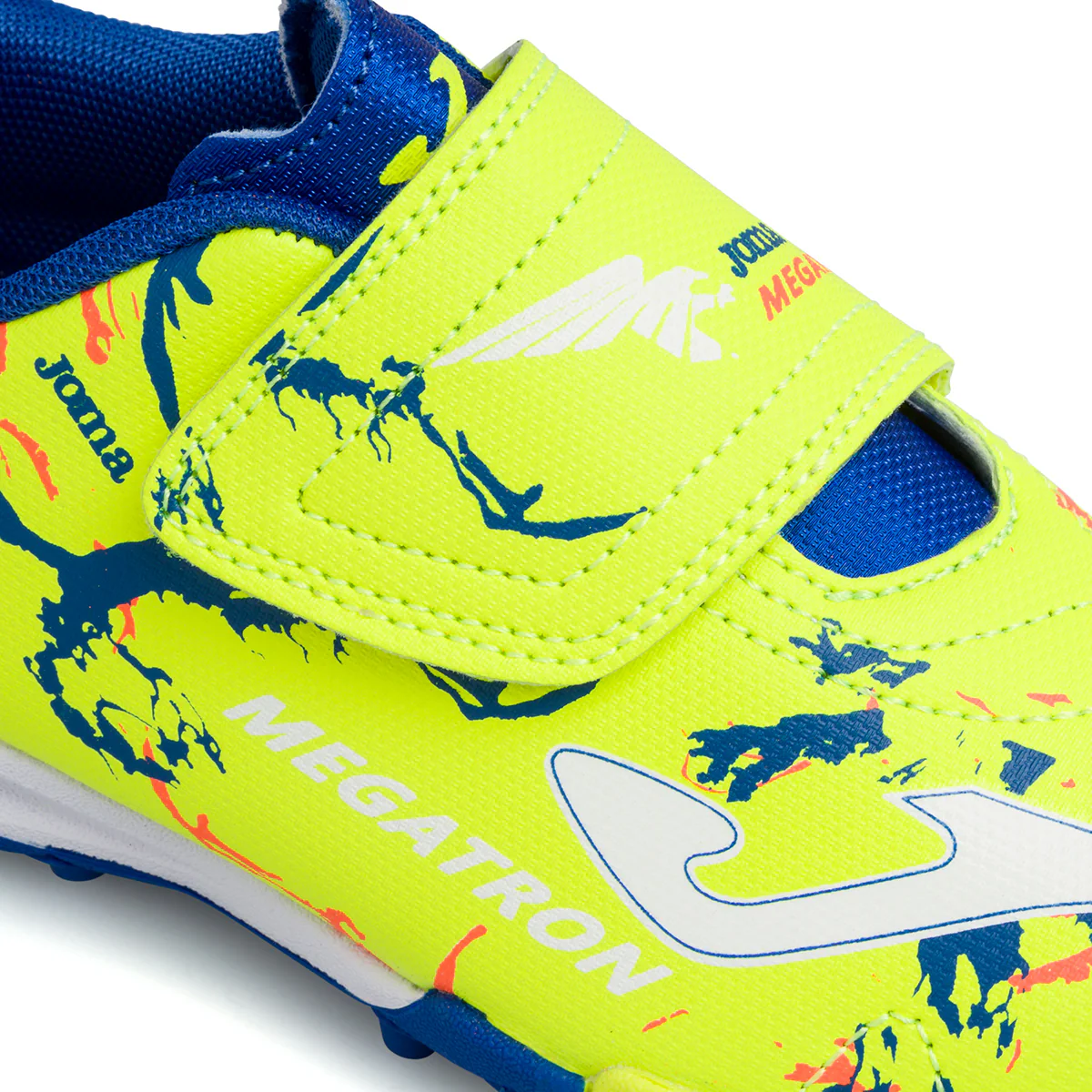 Scarpe da calcio giallo fluo da bambino Joma Megatron Jr - Image 6