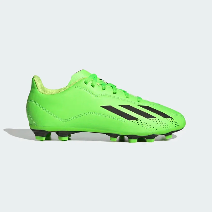 Scarpe da calcio lime da ragazzo adidas X Speedportal.4 Fxg J