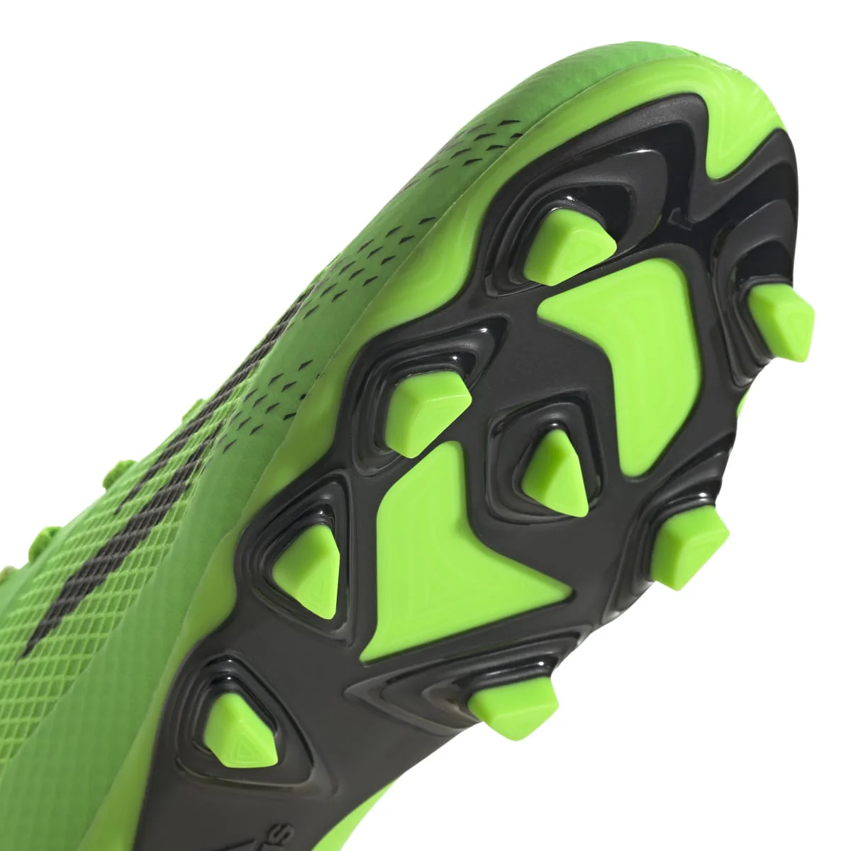 Scarpe da calcio lime da uomo adidas X Speedportal.4 Fxg J - Image 8