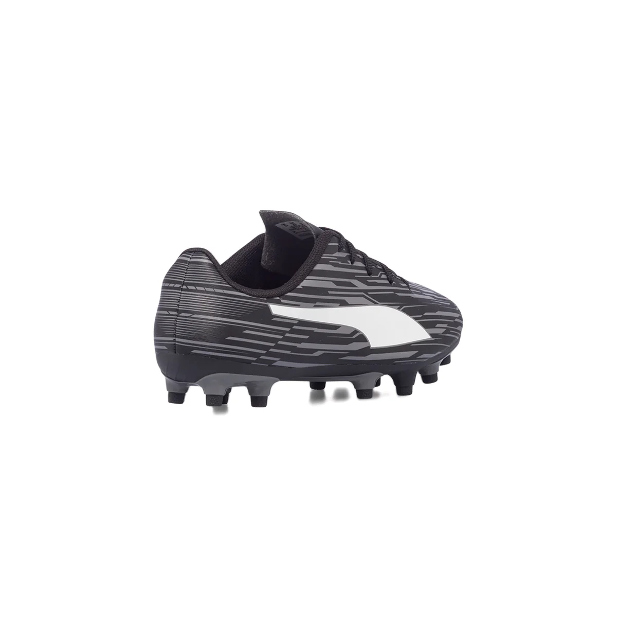Scarpe da calcio nere da bambino Puma Rapido III FG/AG Jr - Image 3