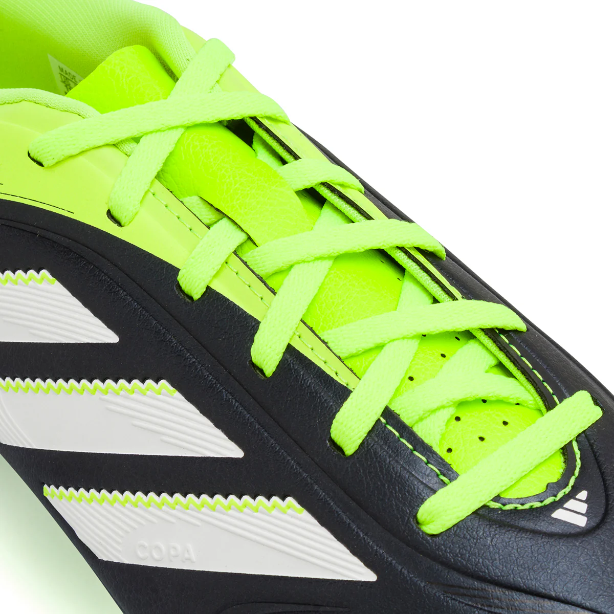 Scarpe da calcio nere e gialle da Uomo adidas COPA PURE III - Image 3