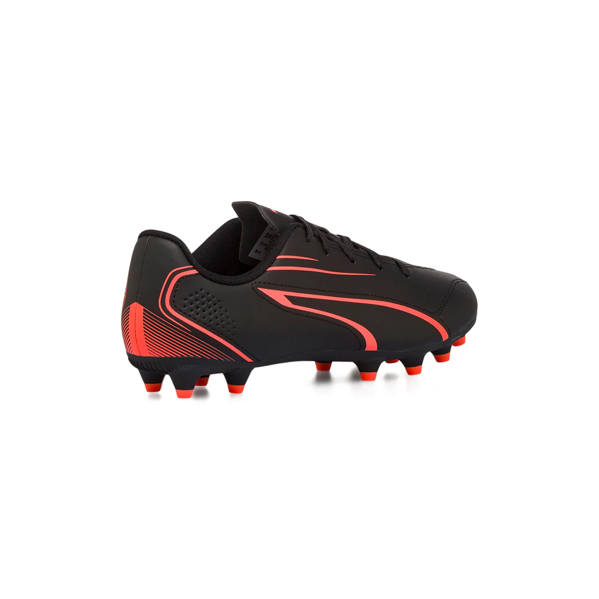 Scarpe da Calcio Nere e Rosa da ragazzo Puma Vitoria FG/AG - Image 3