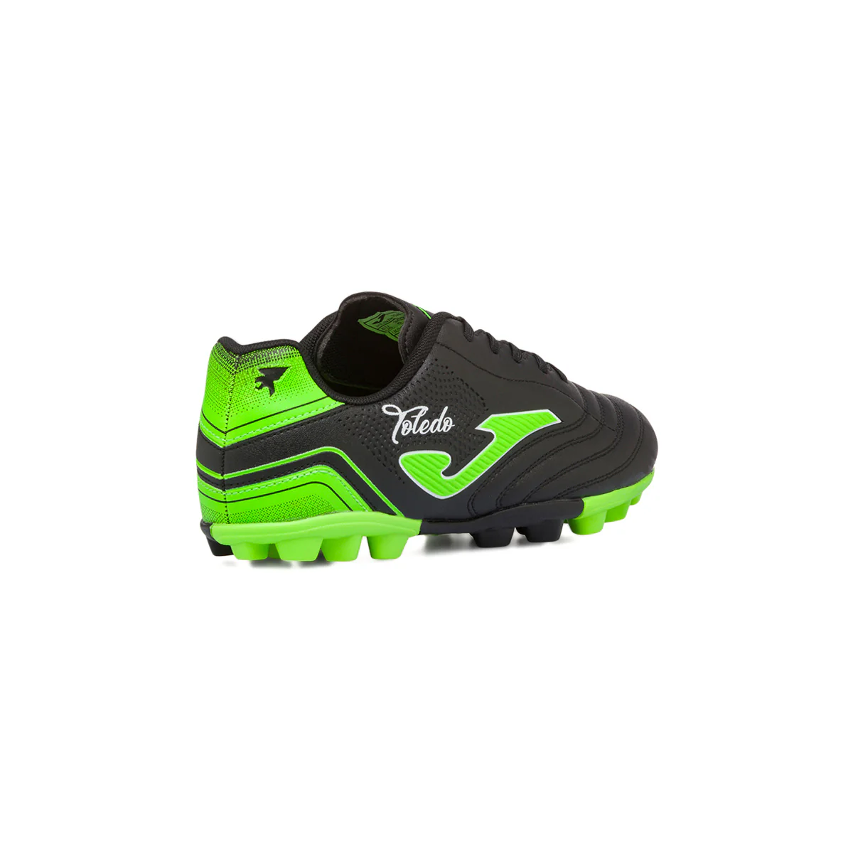 Scarpe da calcio nere e verdi da ragazzo Joma Toledo Jr - Image 3