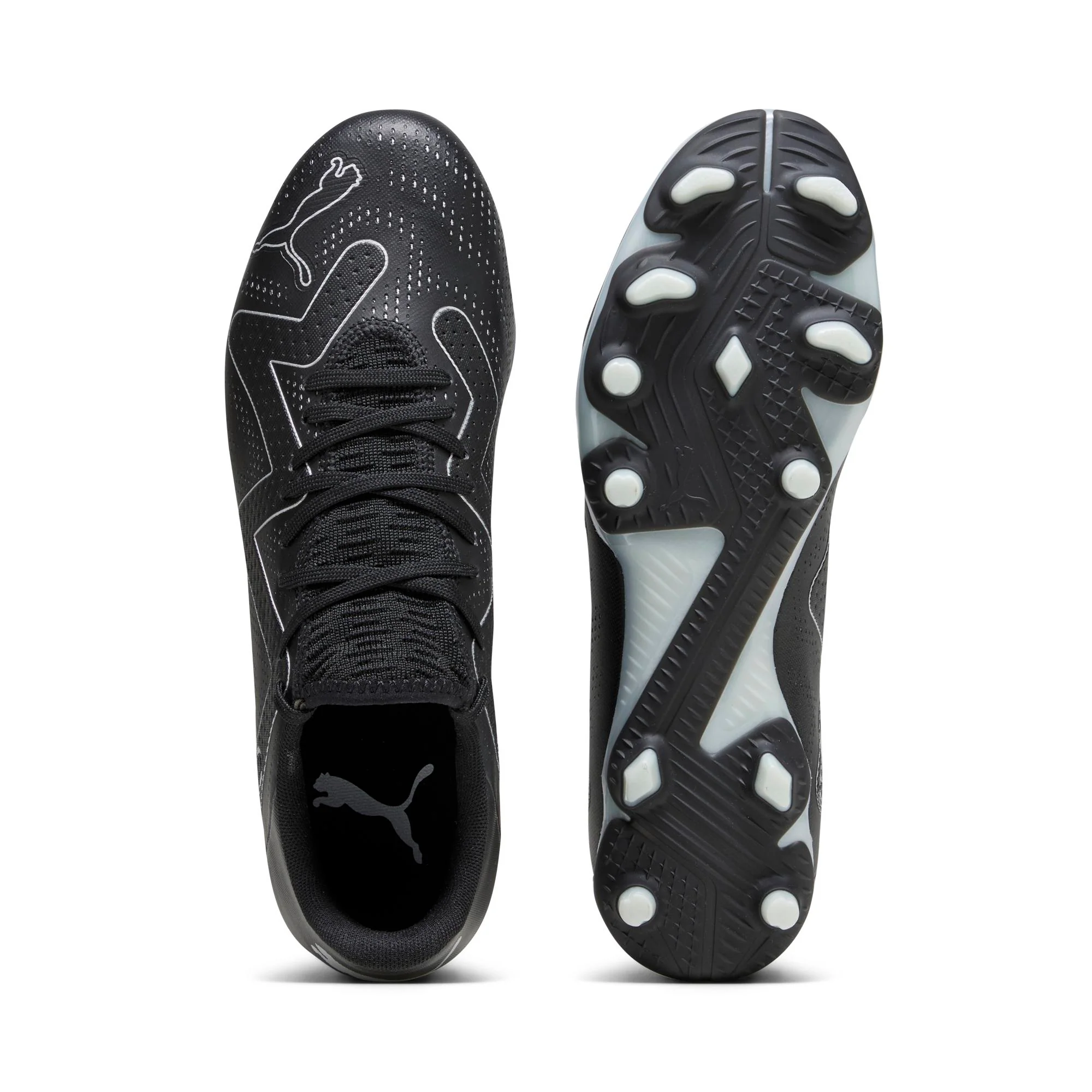 Scarpe da calcio nere per terreni duri da uomo Puma Future Play FG/AG - Image 4