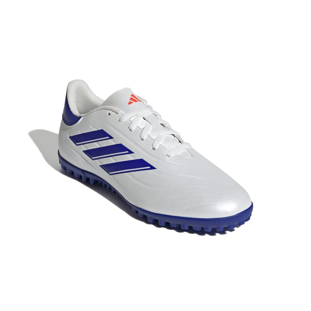 Scarpe da calcio per erba sintetica da uomo bianche e blu adidas Copa Pure 2 CLUB TF - Image 6