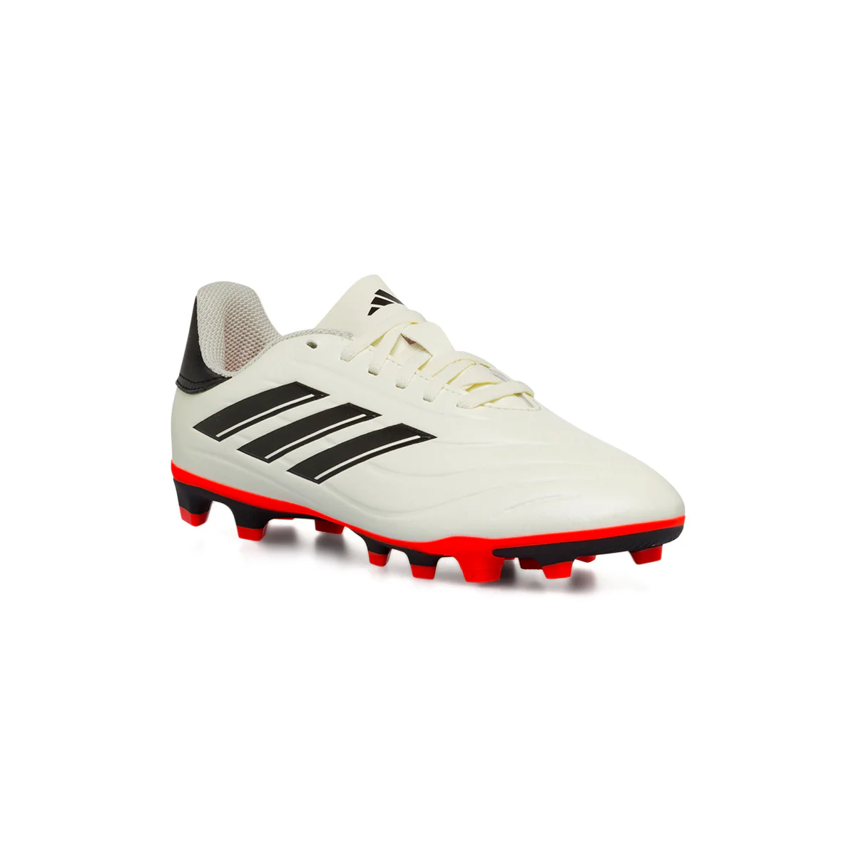 Scarpe da calcio per terreni duri avorio da ragazzo con logo laterale adidas Copa Pure 2 Club FxG J - Image 2